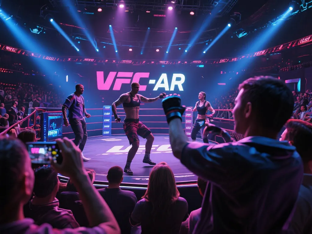 MMA粉丝VR/AR互动现场